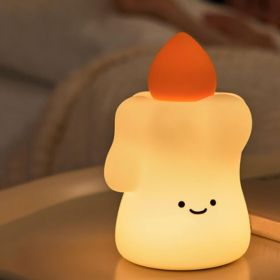 Night Light For Kids Silicone Nursery Night Lamp Nursery Nightlight (Option: W13522119)