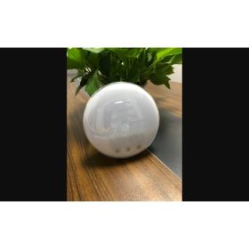 WiFi Voice Control Intelligent Alarm Clock, Sunrise Natural Wake-up Light (Option: AU version)