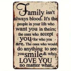 CIFbuy 8x12 Inch ( 20.3x30.5cm ) Vintage Rustic Aluminum Sign Farmhouse For Home Office (TikTok, Temu Pick-up Service) (Option: defaulttitle)